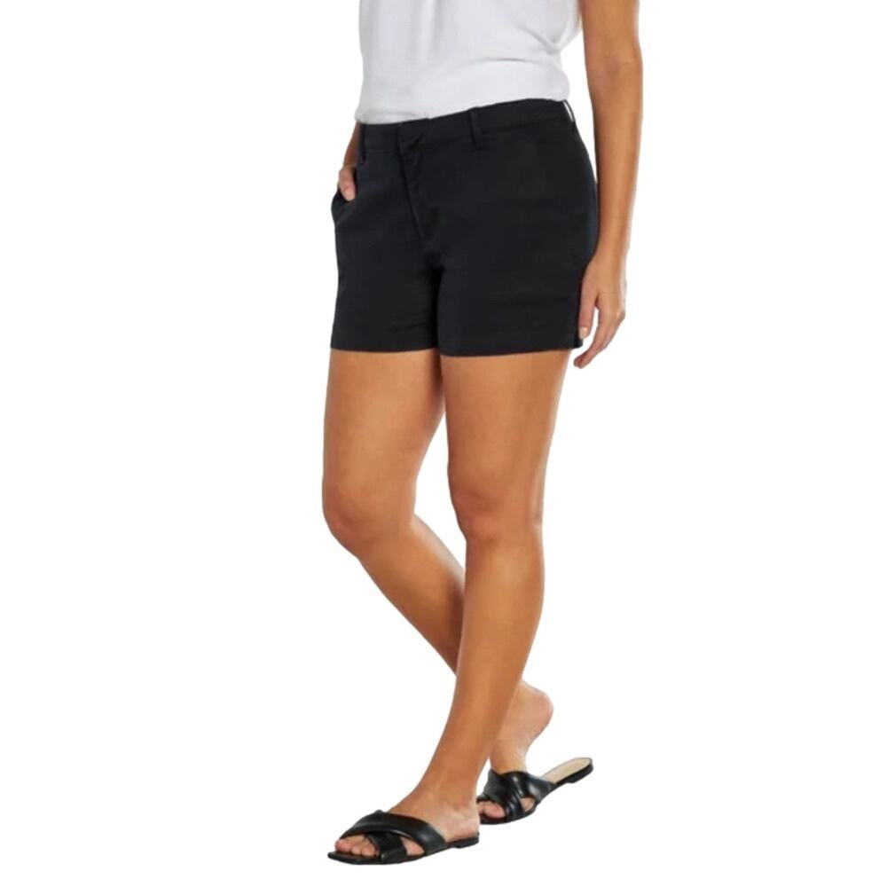 Banana Republic Women's Chino Shorts Black Size 16 NWT
